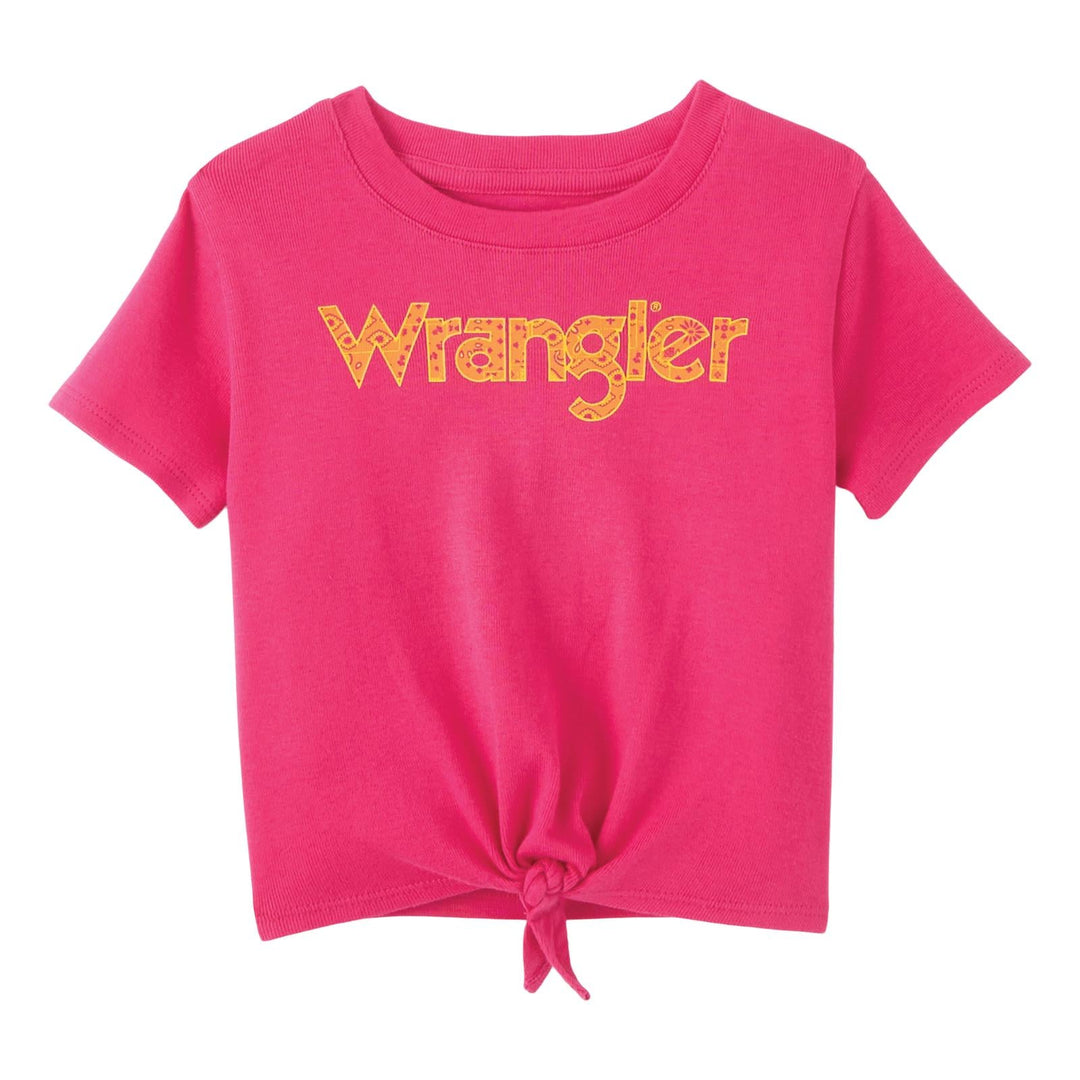 Wrangler® Baby Girl Shirt - Fuchsia Pink - Double C Western SupplyWrangler