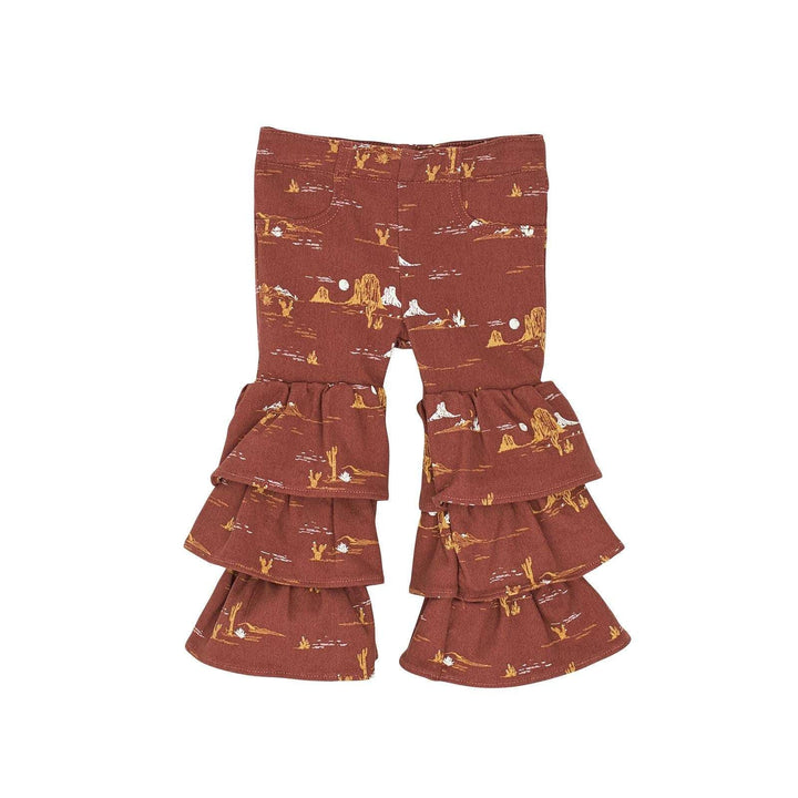 Wrangler® Baby Girl Tiered Flare - Madilyn 112367532 - Double C Western SupplyWrangler