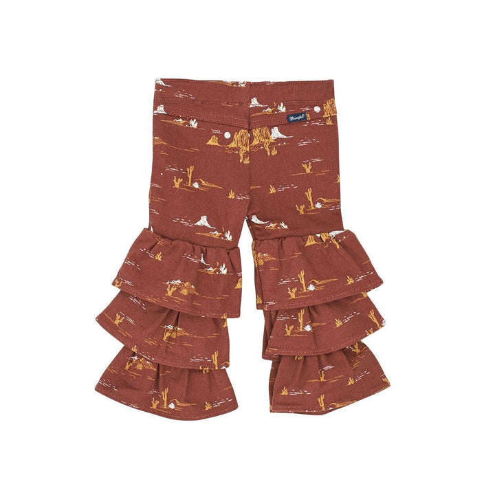 Wrangler® Baby Girl Tiered Flare - Madilyn 112367532 - Double C Western SupplyWrangler
