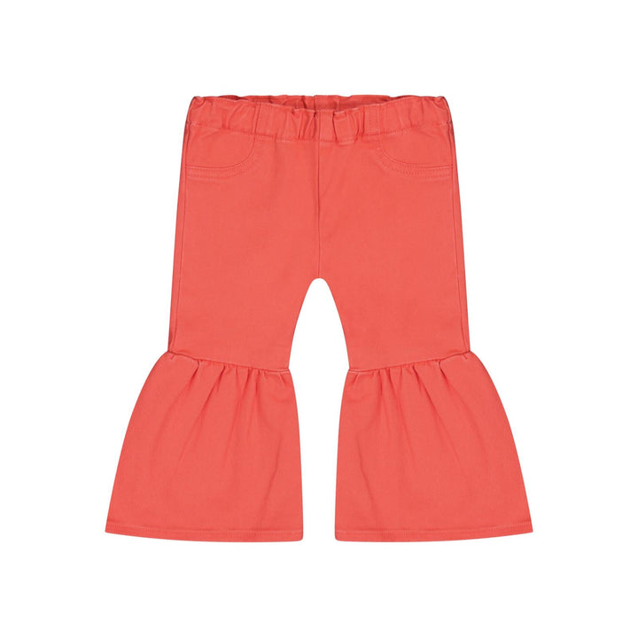 Wrangler® Baby Girls Pull up Flare Jean - Pink - 112382703 - Double C Western SupplyWrangler