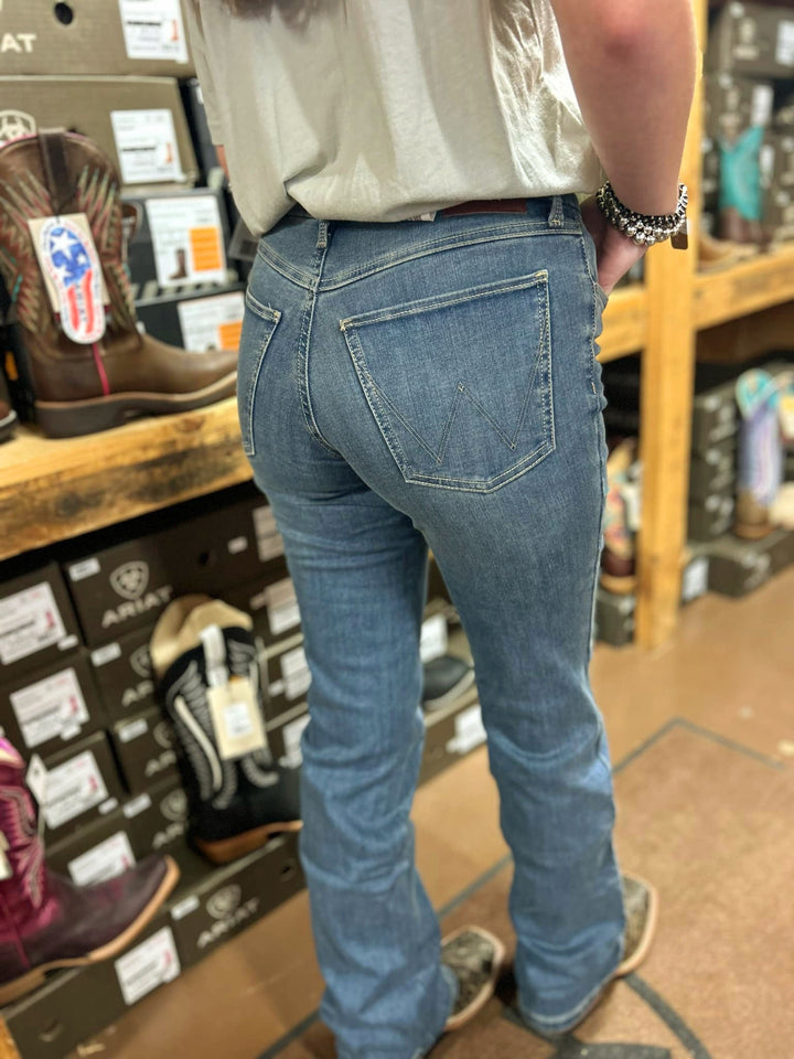 Wrangler® Bespoke Bootcut Jean High Rise Ada 112359279 - Double C Western SupplyWrangler