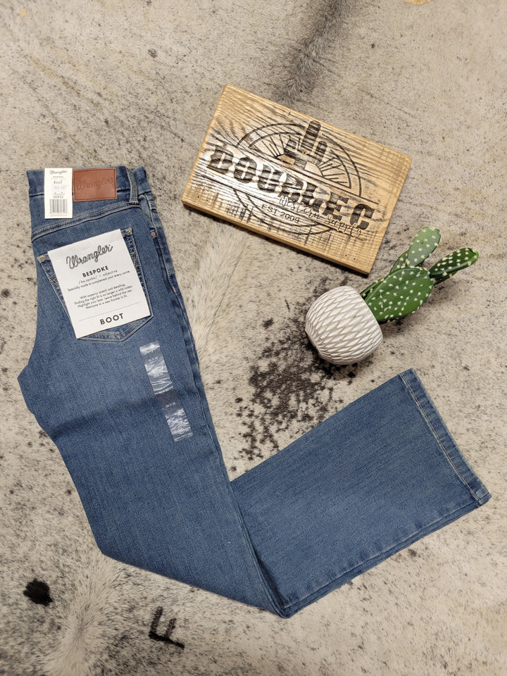 Wrangler® Bespoke Bootcut Jean High Rise Ada 112359279 - Double C Western SupplyWrangler