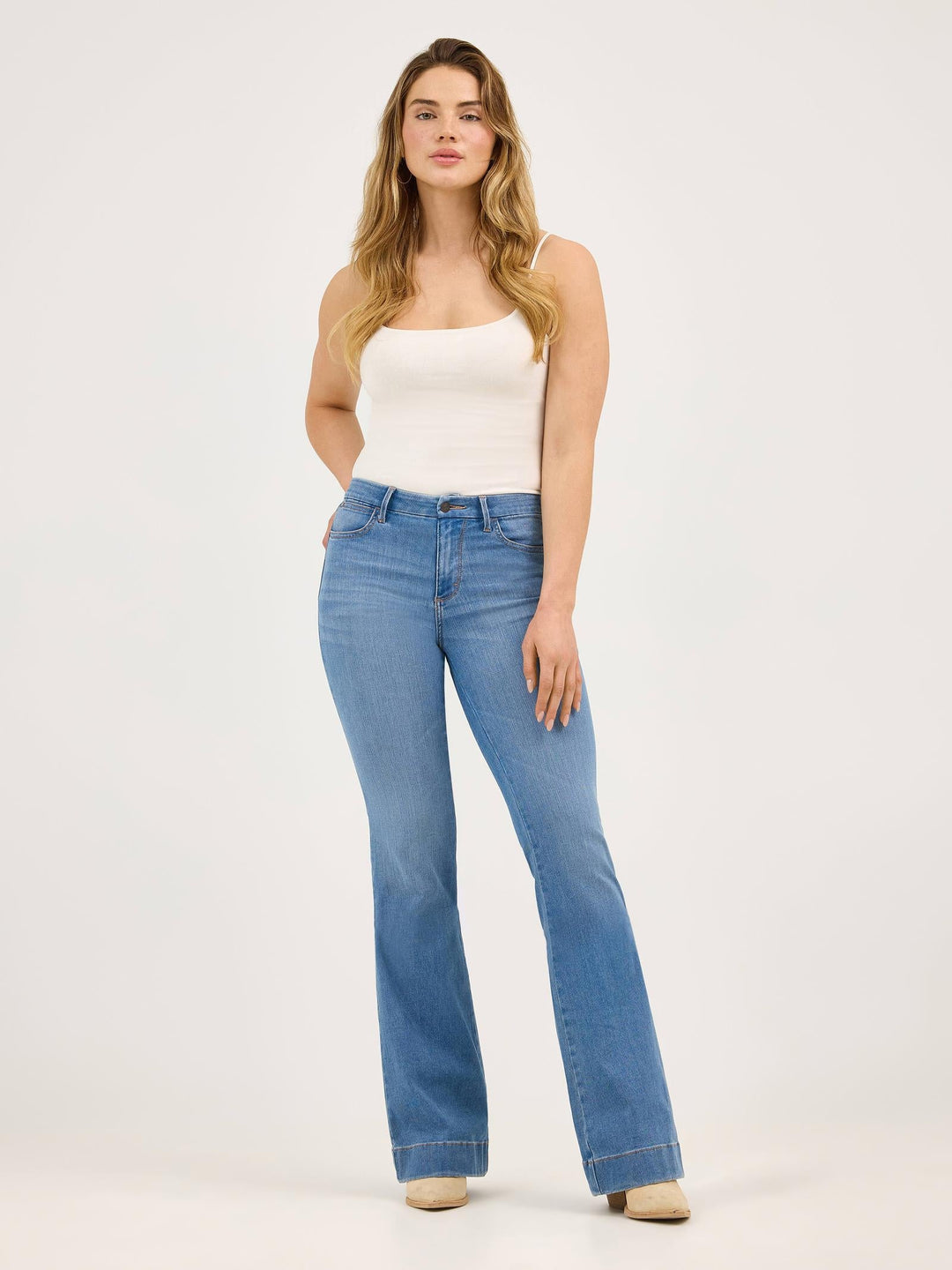 Wrangler® Bespoke Trouser Jean - High Rise - Bristol 112374972 - Double C Western SupplyWrangler