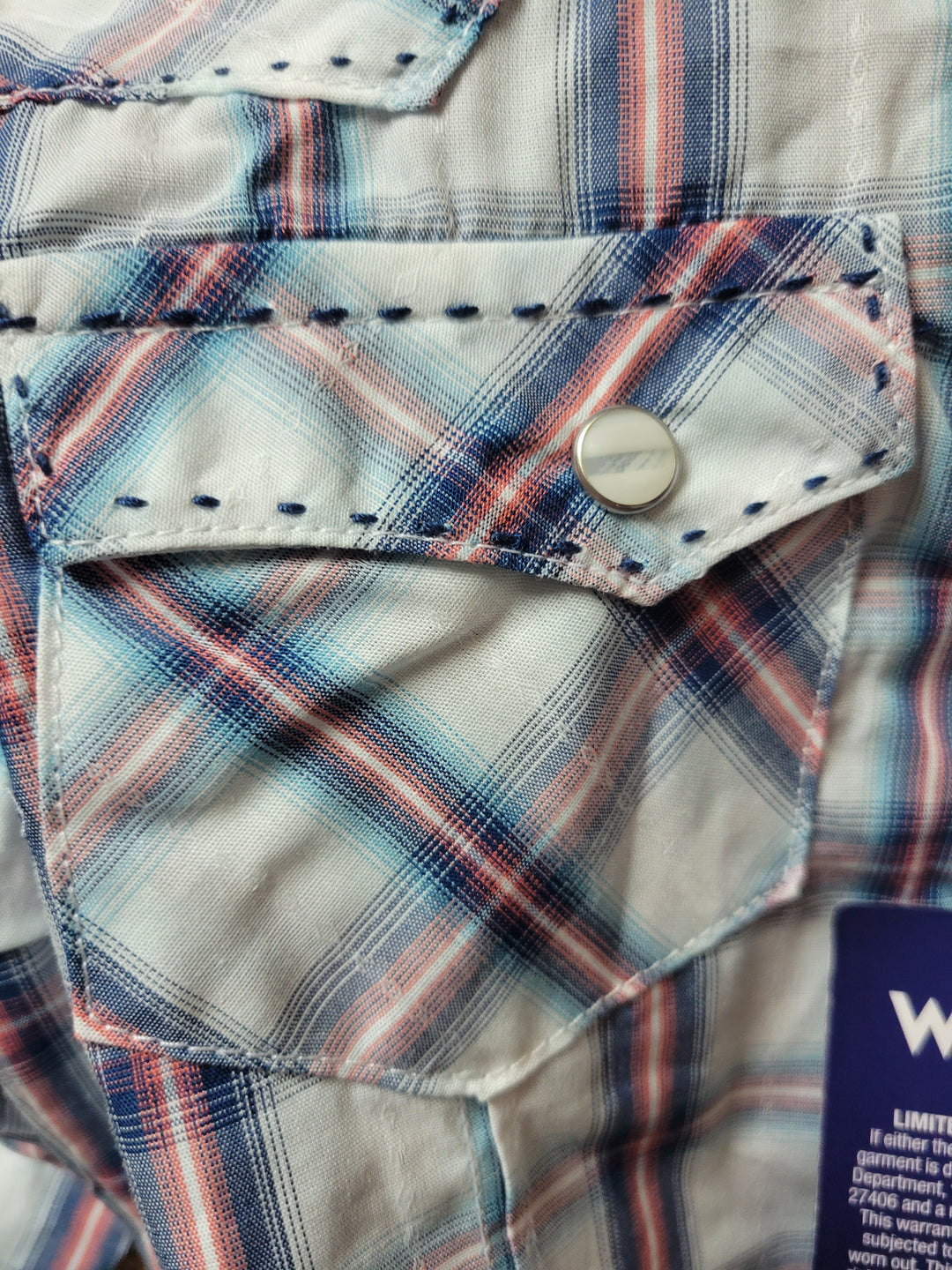 Wrangler Boy Western Shirt - Double C Western SupplyWrangler