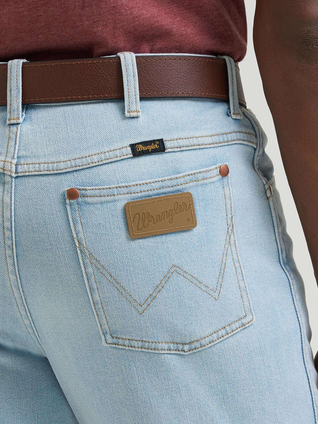 Wrangler® Cowboy Cut 936 Slim Fit Jean - Toughlite - Lightwash - 112381867 - Double C Western SupplyWrangler