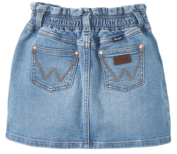 Wrangler Girls Denim Skirt - Double C Western SupplyWrangler