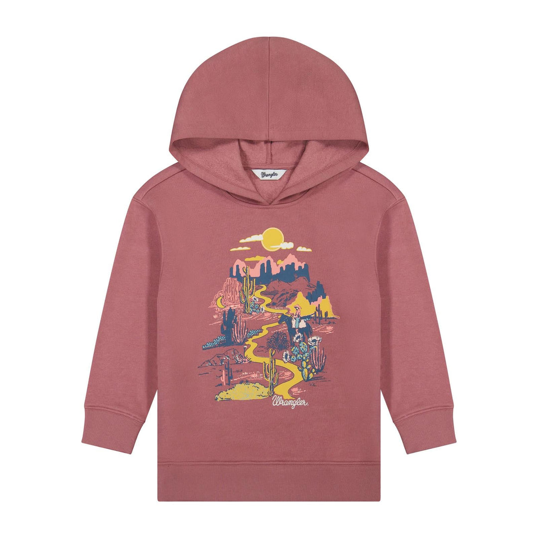 Wrangler® Girls Hoodie - Red - 112382660 - Double C Western SupplyWrangler