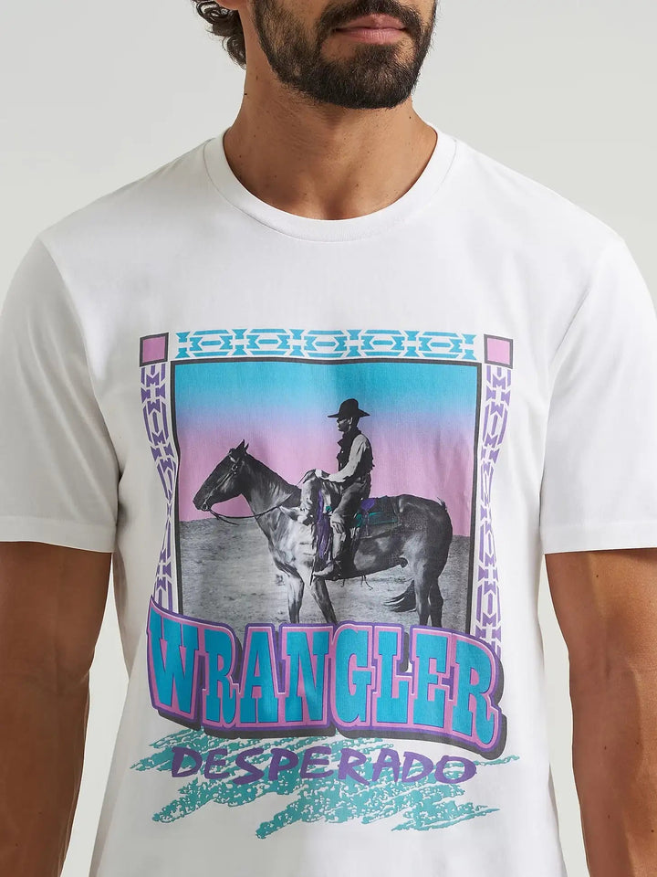 Wrangler Reissue 90s Desperado T-Shirt in Bright 112373737 - Double C Western SupplyWrangler