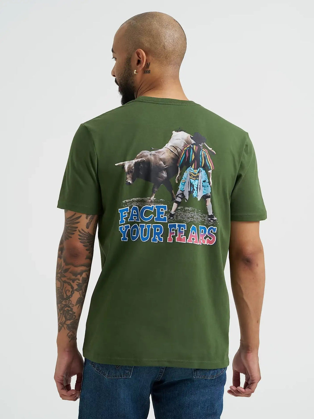 Wrangler Reissue Rodeo Clown T-Shirt 112373736 - Double C Western SupplyWrangler