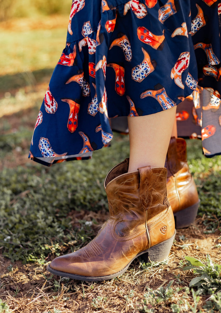 Wrangler Retro® Americana Dress Skirt Blue | 112379491. Has matching blouse that can be purchased - Double C Western SupplyWrangler