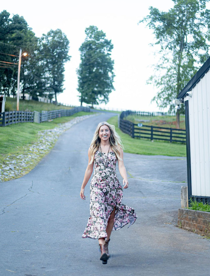 Wrangler Retro® Americana Maxi Dress - Pink - 112382615 - Double C Western SupplyWrangler