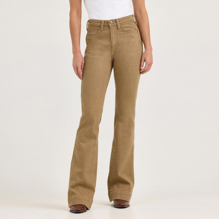 Wrangler Retro® Bailey Trouser Jean - High Rise - Emersyn 112367575 - Double C Western SupplyWrangler
