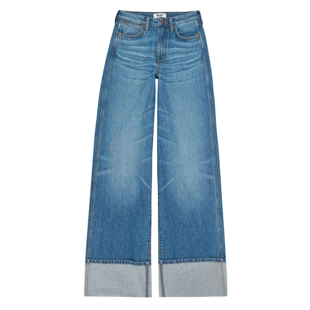 Wrangler Retro® Bailey Wide Leg Jean - High Rise - Milena - 112382266 - Double C Western SupplyWrangler