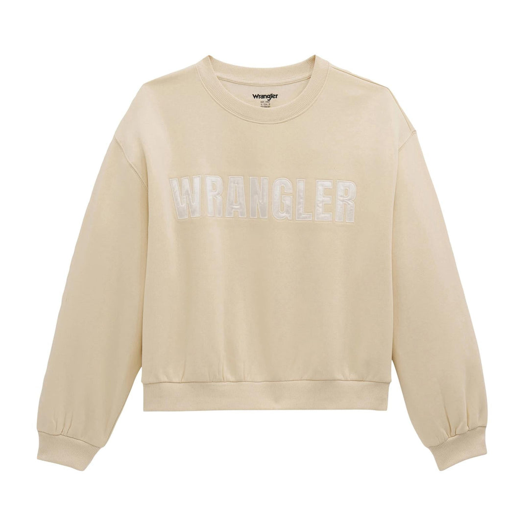 Wrangler Retro® Canyon Pullover - Oversized Fit - Whitecap Gray - 112380308 - Double C Western SupplyWrangler