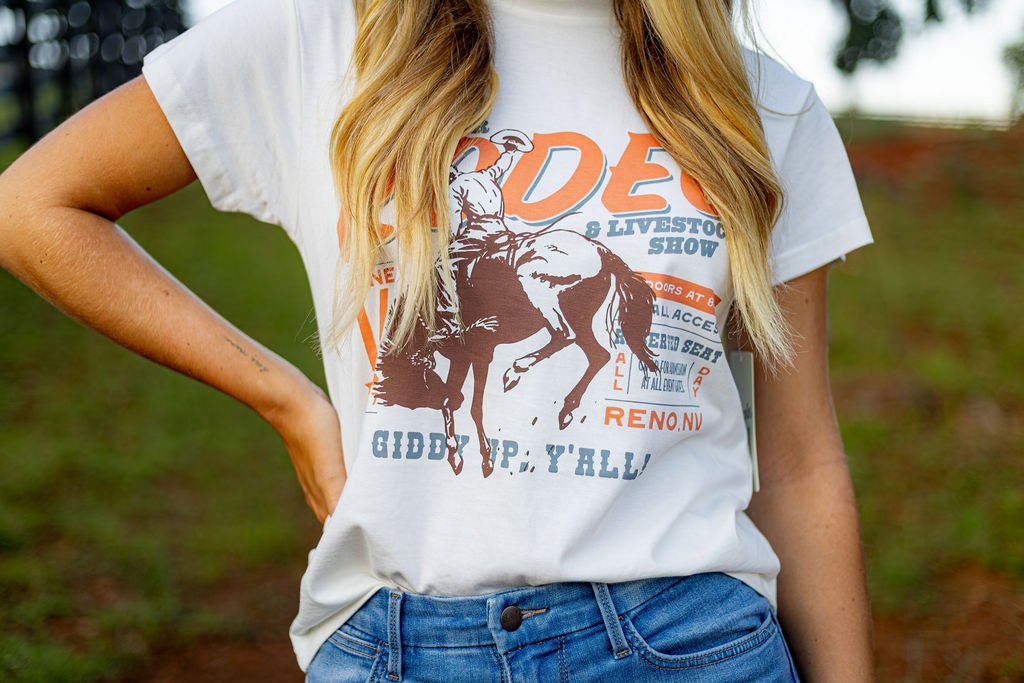 Wrangler Retro® Graphic Short Sleeve T-Shirt - Regular Fit - Egret - 112379666 - Double C Western SupplyWrangler