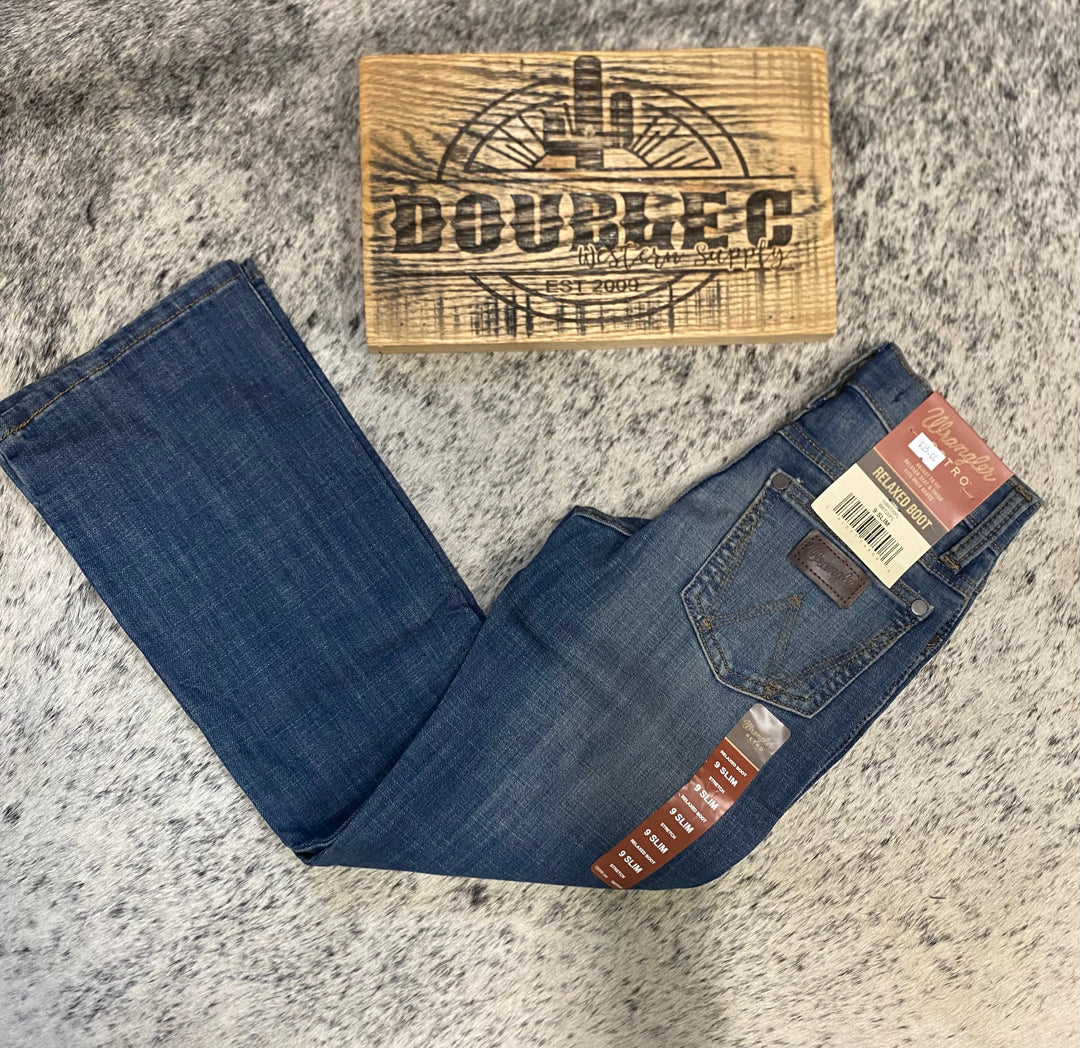 Wrangler Retro® Relaxed Boot Jean - Boys - Double C Western SupplyWrangler