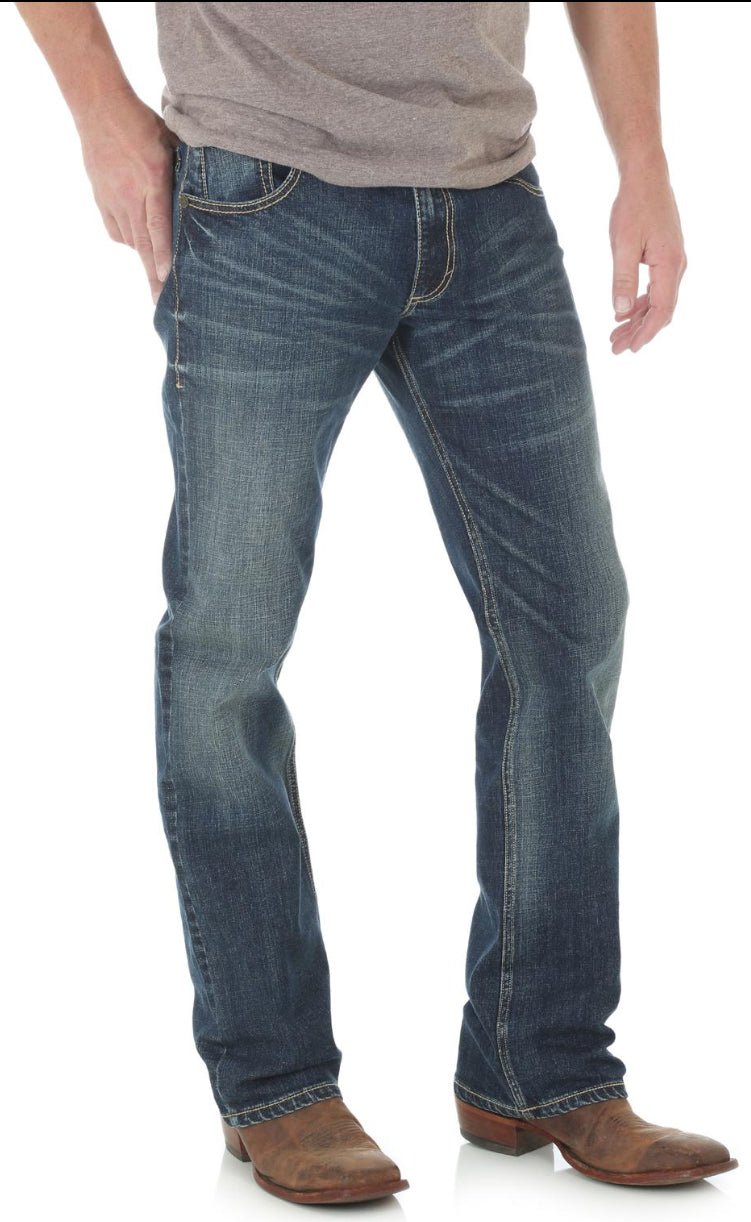 Wrangler Retro® Slim Boot Jean 10WLT77LY - Double C Western SupplyWrangler
