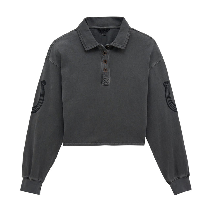 Wrangler Retro® Vintage Polo Shirt - Black - 112382792 - Double C Western SupplyWrangler