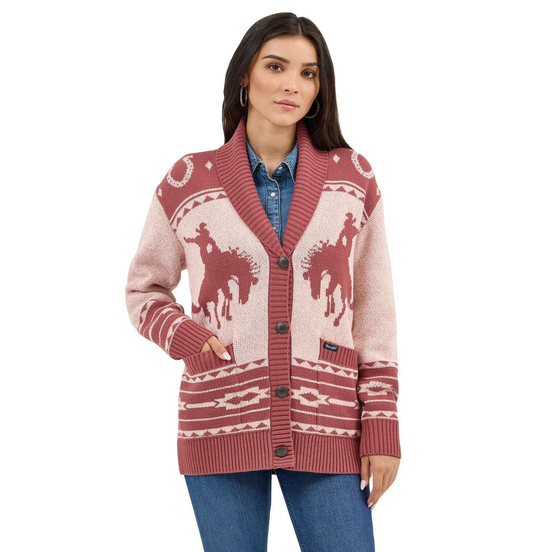 Wrangler Retro® Vintage Sweater Cardigan 112371638 - Double C Western SupplyWrangler
