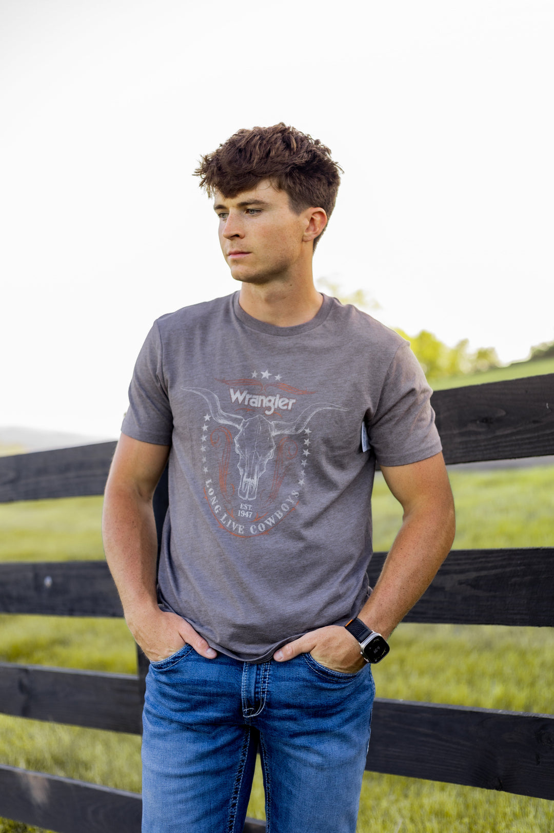 Wrangler® Short Sleeve T-Shirt - Regular Fit 112368645 - Double C Western SupplyWrangler