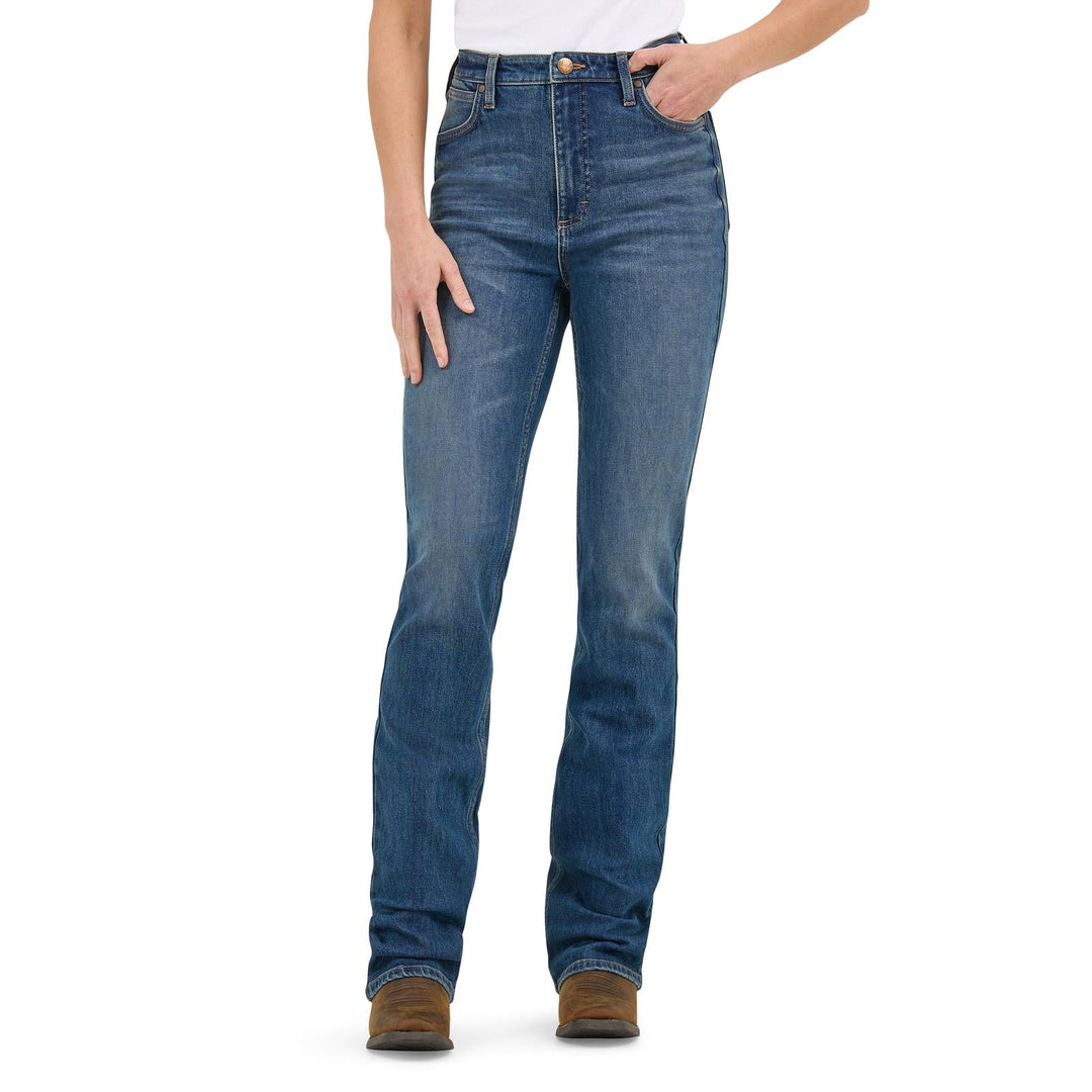 Wrangler® The Ultimate Riding Relaxed Jean - Skylar - Stretch - High Rise - Lena - Double C Western SupplyWrangler
