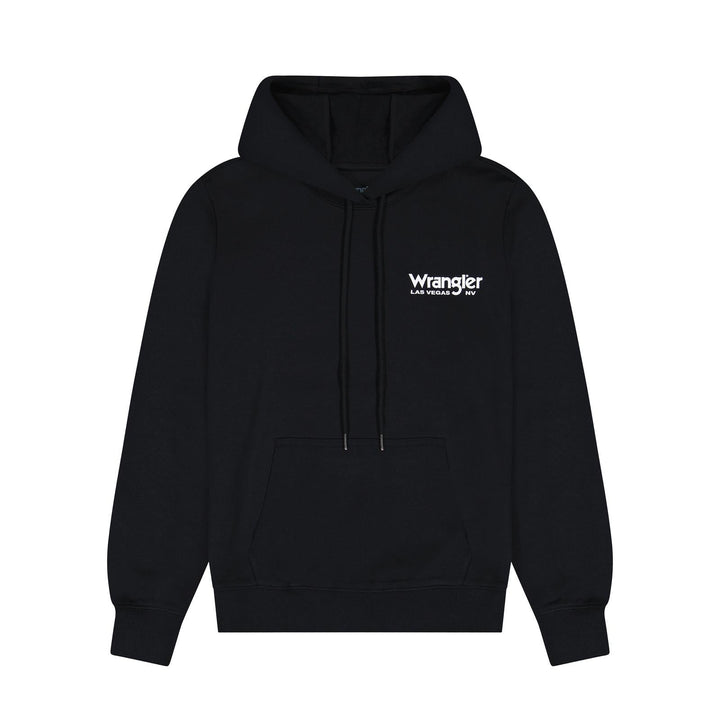 Wrangler® Western Hoodie - Regular Fit - Black Beauty - 112383944 - Double C Western SupplyWrangler