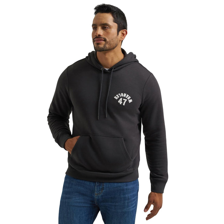 Wrangler® Western Hoodie - Regular Fit - Phantom - 112380293 - Double C Western SupplyWrangler