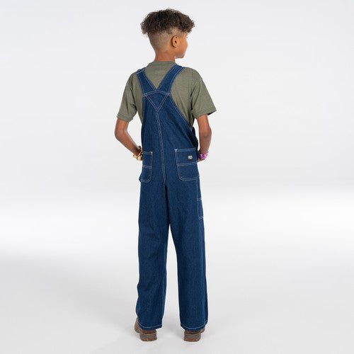 Youth Denim Bib Overalls 226-45 - Double C Western SupplyKey