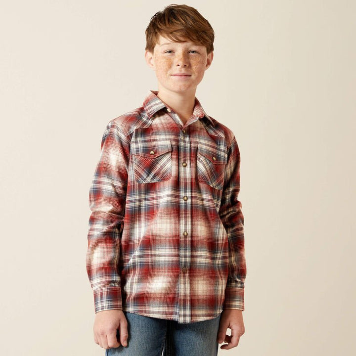 YTH Harper Retro Classic Fit Shirt 10065874 - Double C Western SupplyAriat