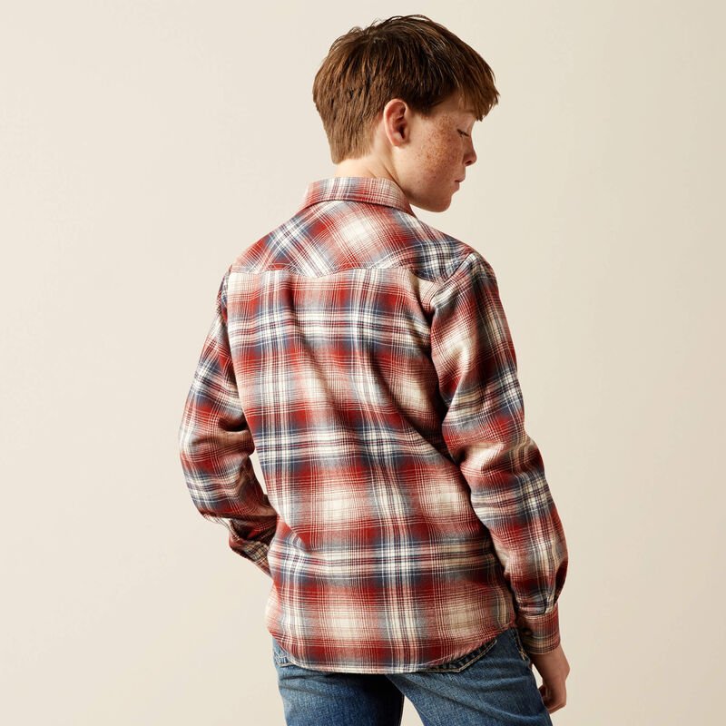 YTH Harper Retro Classic Fit Shirt 10065874 - Double C Western SupplyAriat