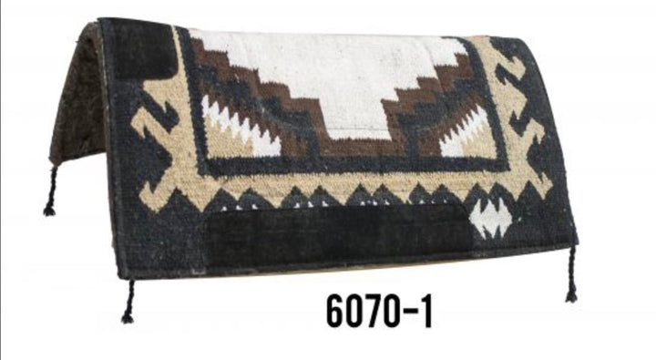 32" x 32" Navajo felt bottom pad - Double C Western SupplyShowman