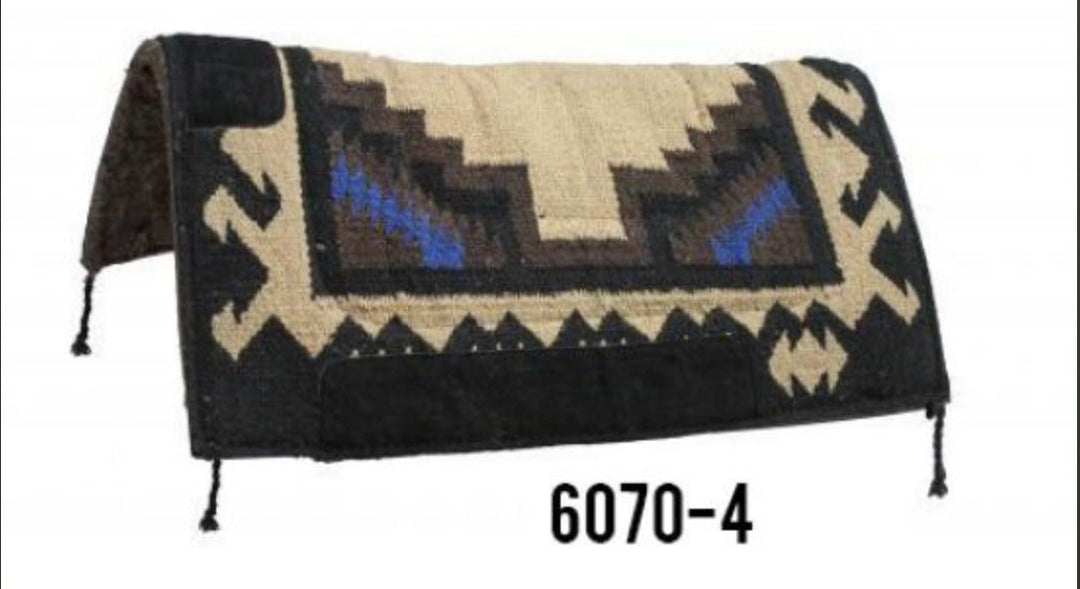 32" x 32" Navajo felt bottom pad - Double C Western SupplyShowman