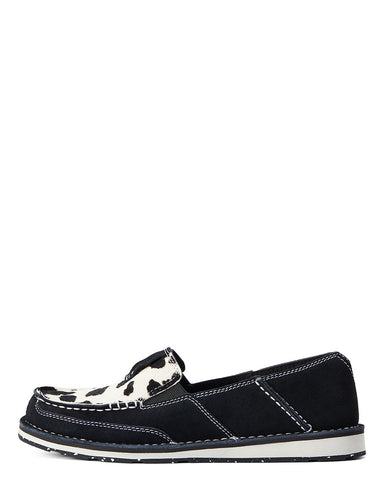 Womens Cruiser Black Side Black White Hair on ariatwomens Double C Western Supply