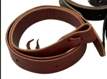 Latigo Tie Strap - Burgundy Color Double C Western Supply