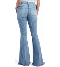 Load image into Gallery viewer, Ariat Women’s High Rise Laser Stripe Wide Leg
