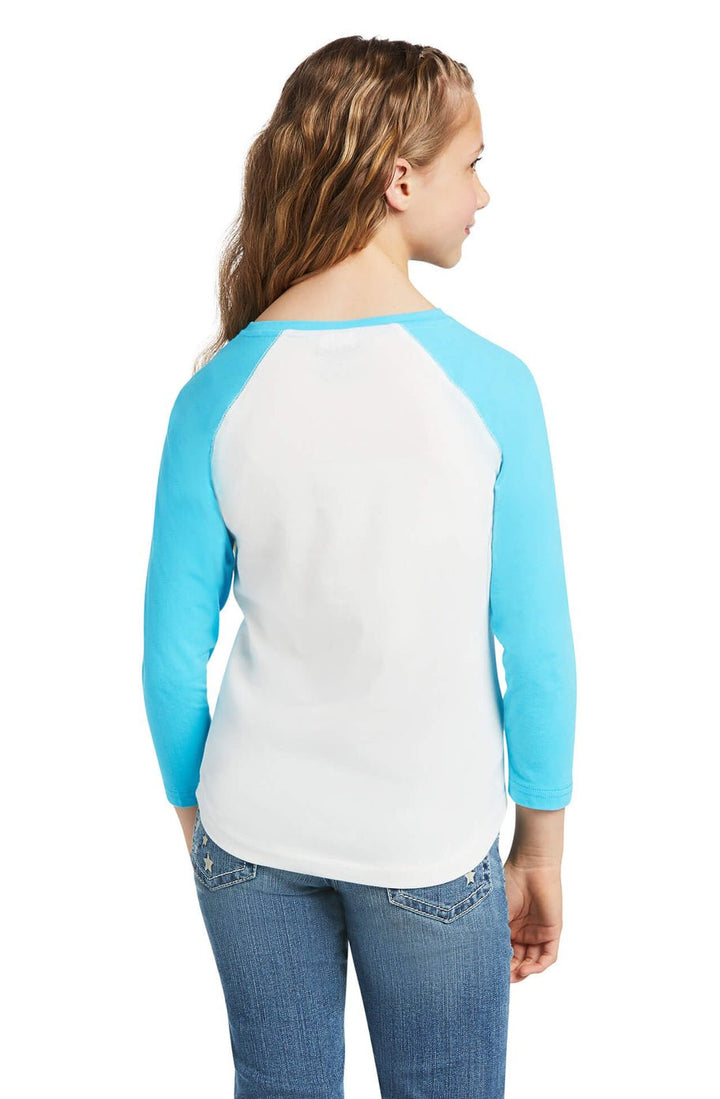 Ariat Girls Long Live Tee - Double C Western SupplyAriat