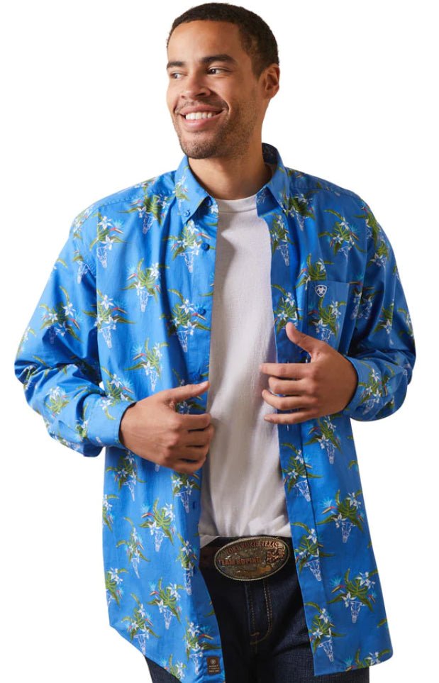 Ariat Mens Logan LS Shirt - Double C Western SupplyAriat