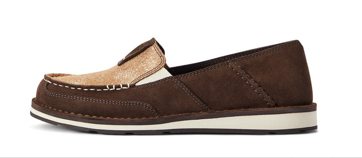 Ariat Women’s Cruiser - Azteca Suede - Metallic Copper Floral - Double C Western SupplyAriat