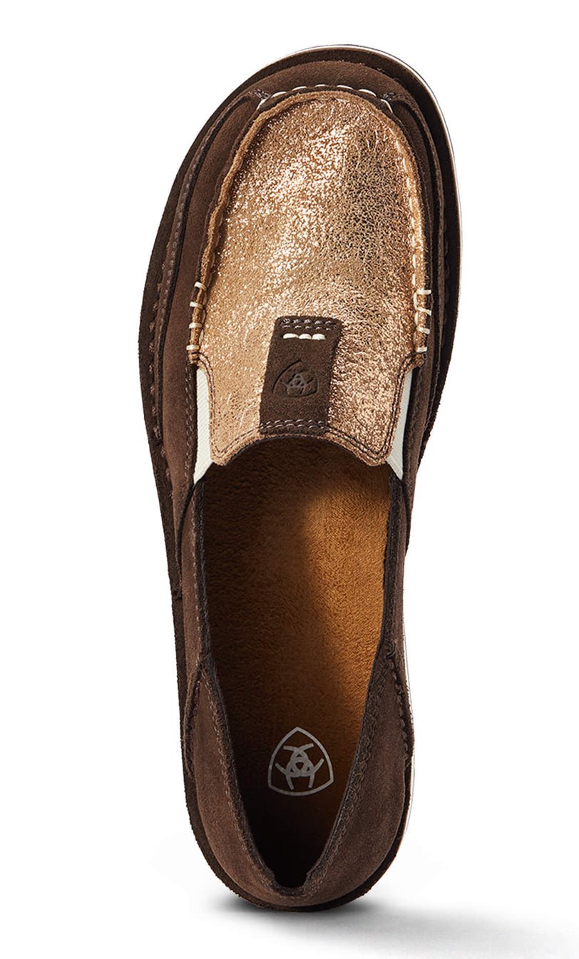 Ariat Women’s Cruiser - Azteca Suede - Metallic Copper Floral - Double C Western SupplyAriat