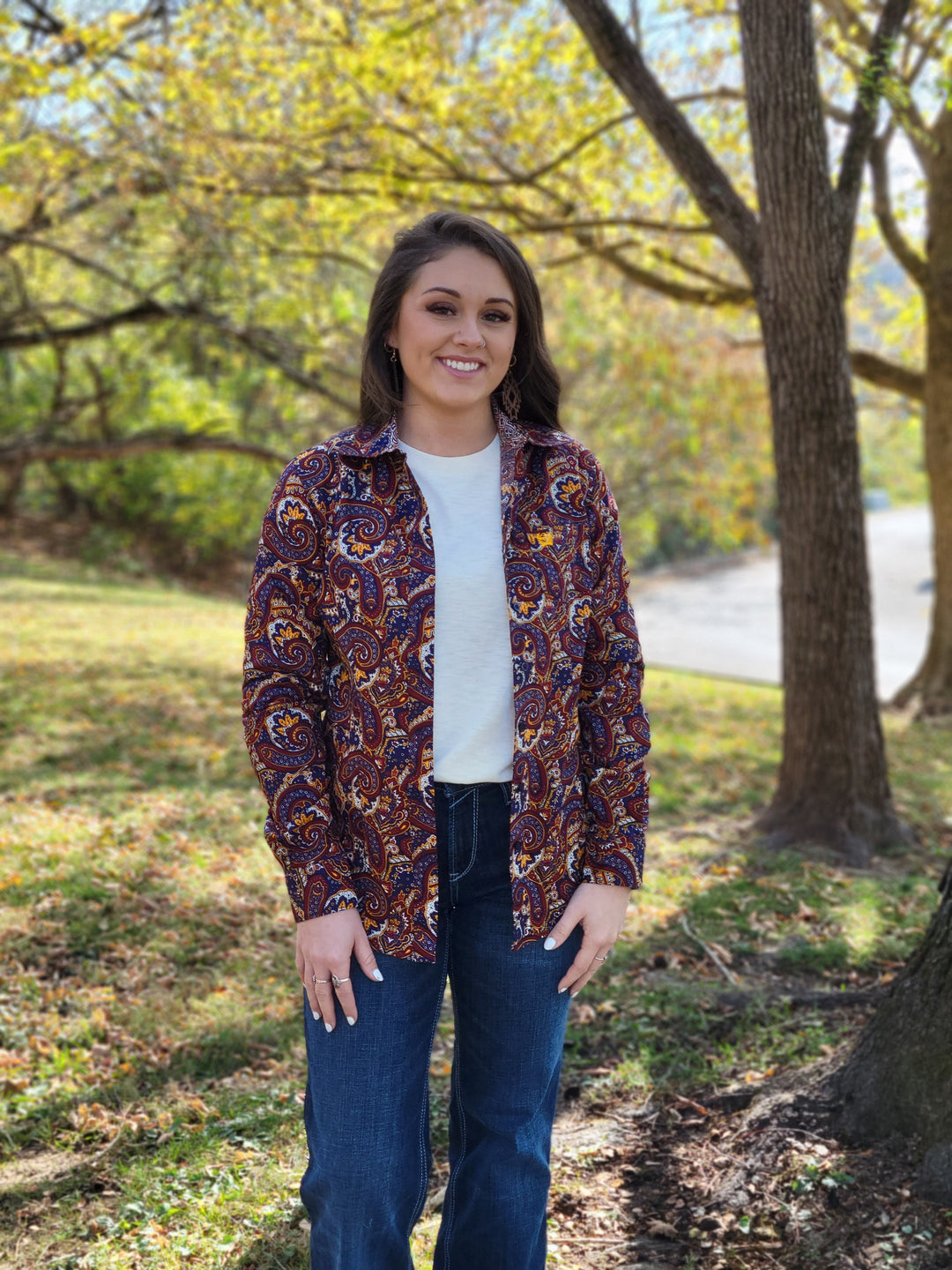 Cruel Denim - Women’s Button Up - Double C Western SupplyAriat