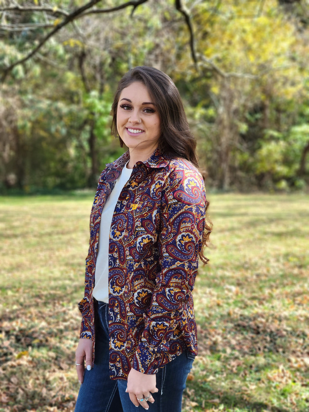 Cruel Denim - Women’s Button Up - Double C Western SupplyAriat
