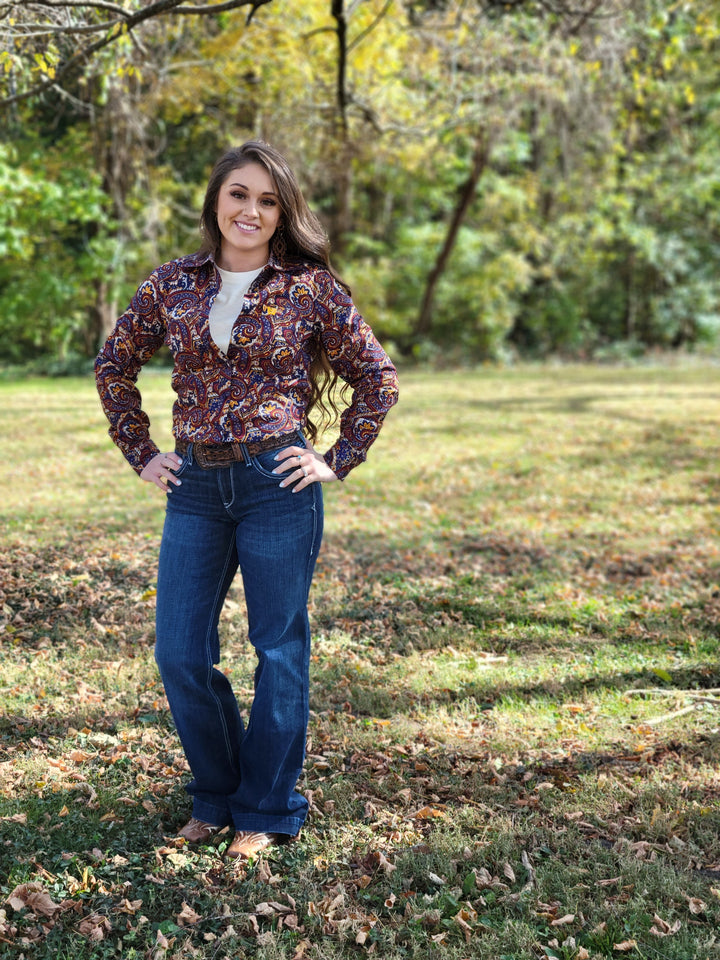 Cruel Denim - Women’s Button Up - Double C Western SupplyAriat