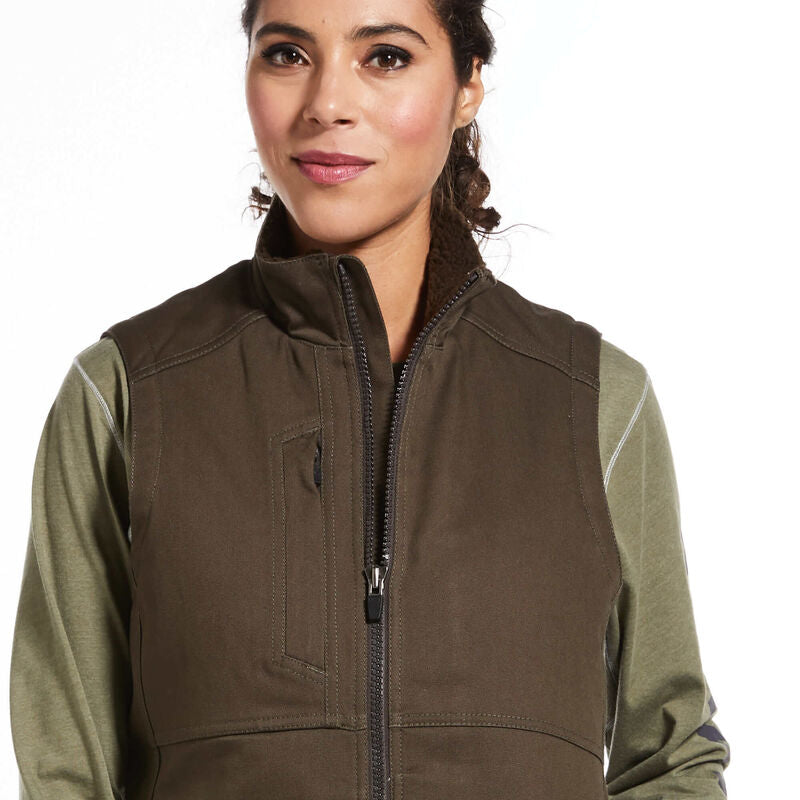 Ariat Women’s Rebar DuraCanvas Insulated Vest ariatwomens Ariat