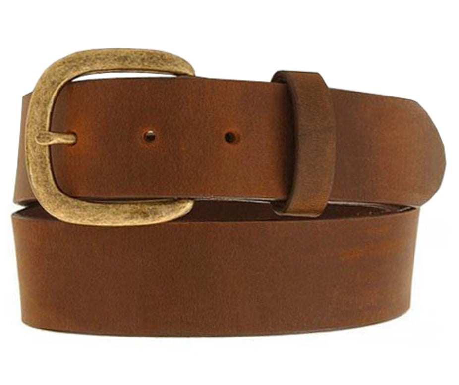 JUSTIN MEN'S LEATHER WORK BELT Justin