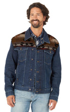 Load image into Gallery viewer, Wrangler® Denim Jacket with Contrasting Yoke - Unlined - Pecan Pie
