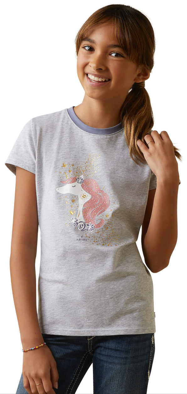 Ariat KIDS' Style Imagine T-Shirt T shirt ariat ARIATKIDS girls Ariat