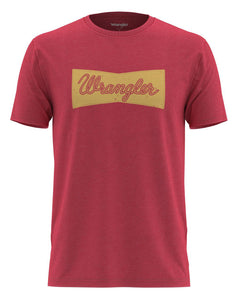 Wrangler® Short Sleeve T-Shirt - Red Heather