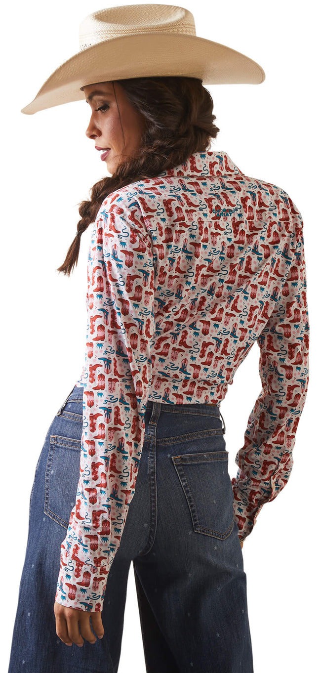 Ariat Womens Wrinkle Resist Kirby Stretch Shirt 20% off ariat ariatwomens Women's Ariat