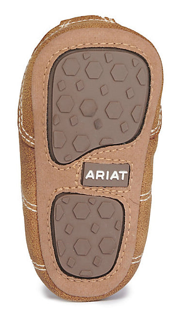 Ariat Infant Lil Stompers Bomber Brown Buckskin Cruiser Shoes ariatfootwear Ariat