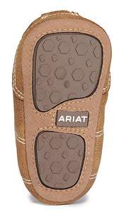 Ariat Infant Lil Stompers Bomber Brown Buckskin Cruiser Shoes